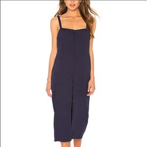 NWT Tavik navy midi dress
